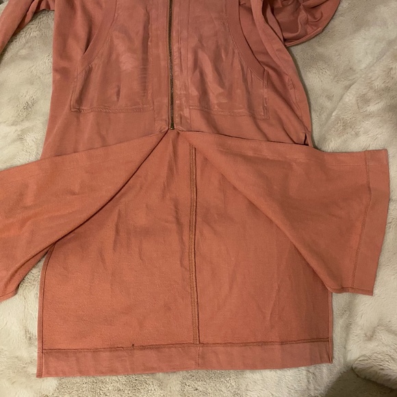 NWT Young Fabulous & Broke Long Jacket Sweater in Blush - Medium - Picture 7 of 8